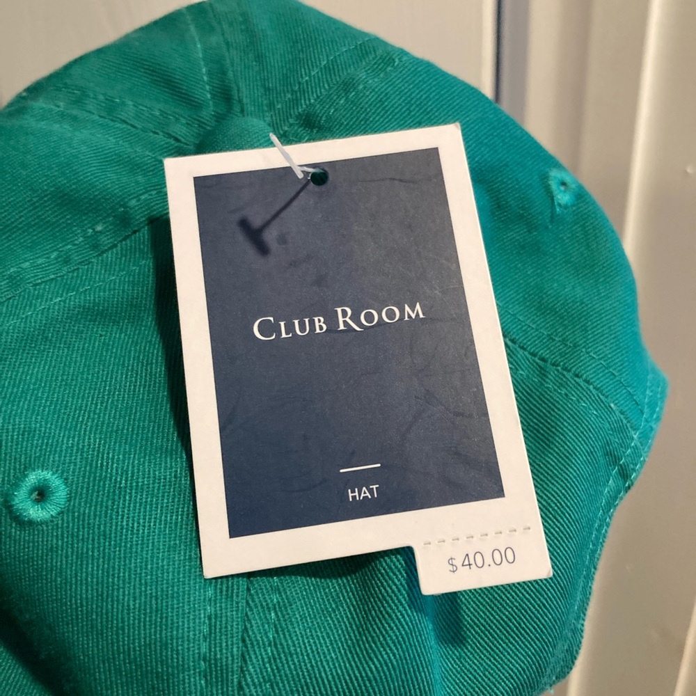 Club Room | Emerald Green OS Baseball Cap - Picture 6 of 6